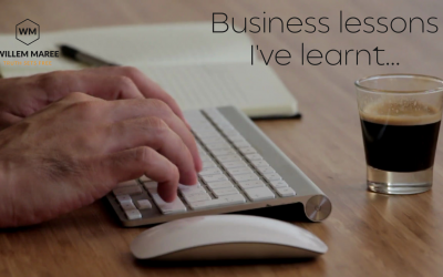 Business lessons I’ve learnt